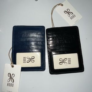 Hobo black euro slide wallet